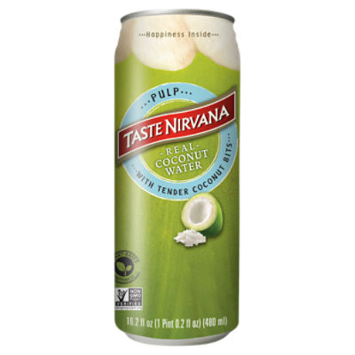 Taste Nirvana Real Coconut Water, 16.2 fl oz ShopRite