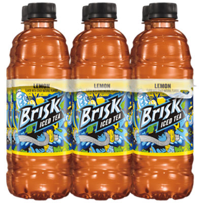 Brisk Lemon Iced Tea, 16.9 fl oz