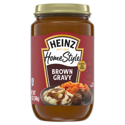 Heinz HomeStyle Brown Gravy, 12 oz ShopRite
