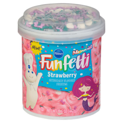 Pillsbury Funfetti Mermaid Strawberry, Frosting