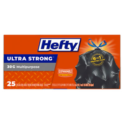 Hefty Ultra Strong Multipurpose Unscented Trash Bags Fairway
