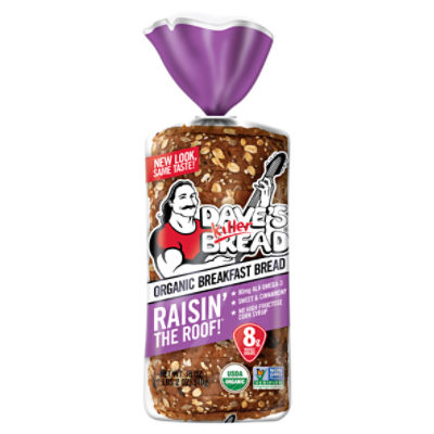 Dave's Killer Bread Raisin' the Roof! Organic Breakfast Bread, 18 oz