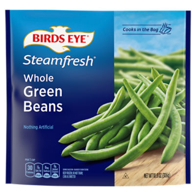 Birds Eye Steamfresh Whole Green Beans, 10.8 oz Fairway