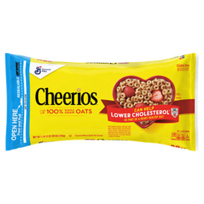 General Mills Cheerios Toasted Whole Grain Oat Cereal, 1 lb 12 oz