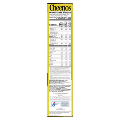 Cheerios Nutrition Facts Label Besto Blog
