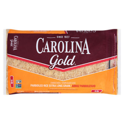 Carolina Gold Enriched Extra Long Grain Parboiled Rice 80 oz ShopRite