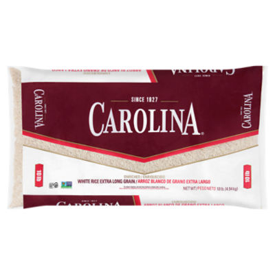 Carolina Enriched Extra Long Grain White Rice 10 lb Bag Price Rite