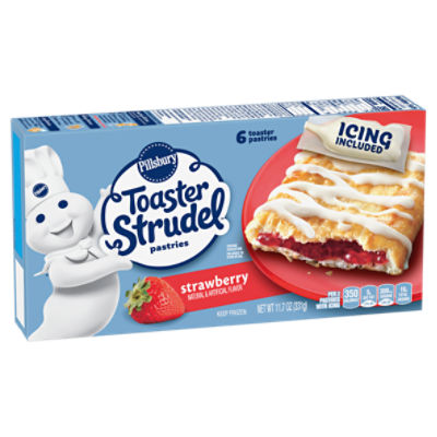 Pillsbury Toaster Strudel Strawberry, Toaster Pastries