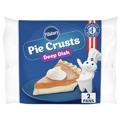 Pillsbury Deep Dish Pie Crusts & Pans, 2 count, 12 oz ShopRite