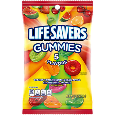Life Savers 5 Flavors Gummies, 7 oz