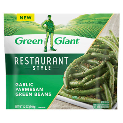 Green Giant Restaurant Style Garlic Parmesan Green Beans, 12 oz Fairway