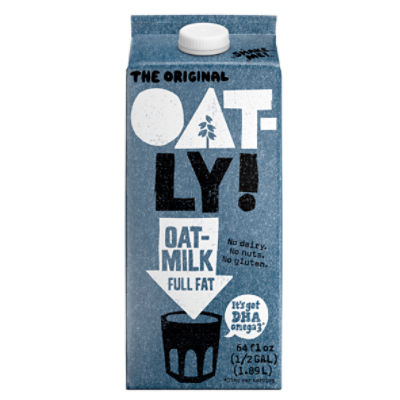 Oatly! The Original Full Fat Oatmilk, 64 fl oz Gourmet