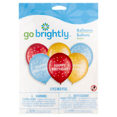 Go Brightly 12 Balloons, 12 count ShopRite