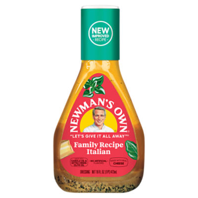 Newman's Own Family Recipe Italian Dressing, 16 fl oz