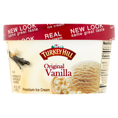 Turkey Hill Original Vanilla, Premium Ice Cream