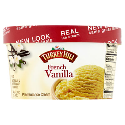 Turkey Hill French Vanilla, Premium Ice Cream