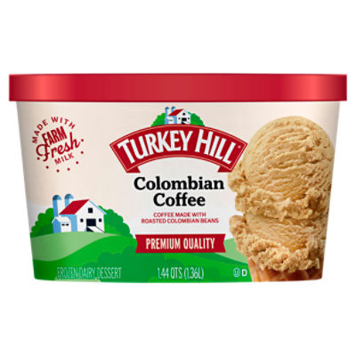 TURKEY HILL Colombian Coffee Premium Ice Cream, 1.44 qts Fairway