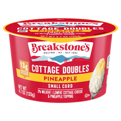 Breakstone's Pineapple Cottage Doubles Cheese, 4.7 oz The Fresh Grocer