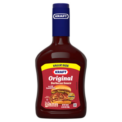 Kraft SlowSimmered Original Barbecue Sauce Value Size, 40 oz