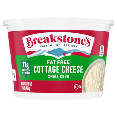 Breakstone's Fat Free Small Curd Cottage Cheese, 16 oz ShopRite