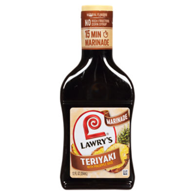 Lawry's Teriyaki With Pineapple Juice Marinade, 12 fl oz The Fresh Grocer