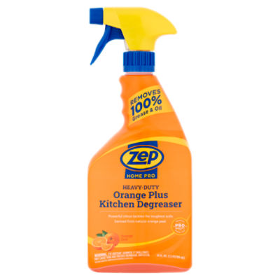 Zep HOME PRO HeavyDuty Orange Plus Kitchen Degreaser, 24 fl oz