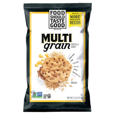 Food Should Taste Good Multi Grain Tortilla Chips, 5.5 oz Fairway