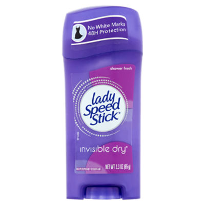 Lady Speed Stick Invisible Dry Shower Fresh Antiperspirant/Deodorant, 2