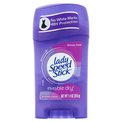 Lady Speed Stick Invisible Dry Shower Fresh Antiperspirant/Deodorant, 1