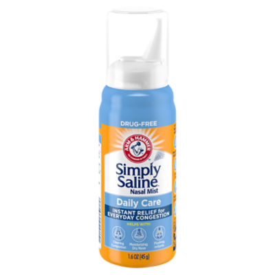 Arm & Hammer Simply Saline Daily Care Nasal Mist, 1.6 oz The Fresh Grocer