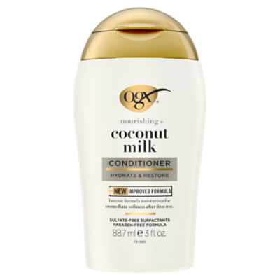 Ogx Nourishing + Coconut Milk Conditioner, 3 fl oz ShopRite