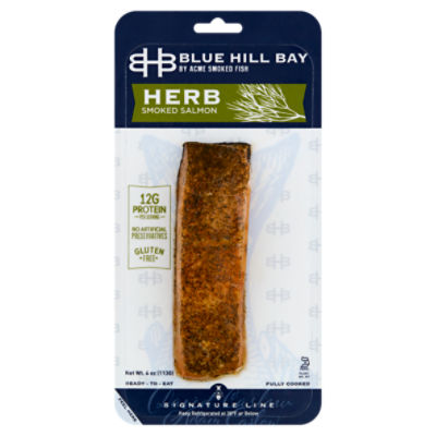 Blue Hill Bay by Acme Smoked Fish Herb Smoked Salmon, 4 oz The Fresh
