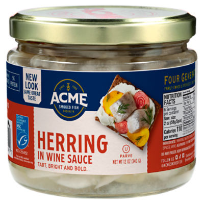 ACME Herring in Wine Sauce, 12 oz