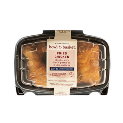 ShopRite Fried Chicken 4 Piece, Dark Meat, 13 oz