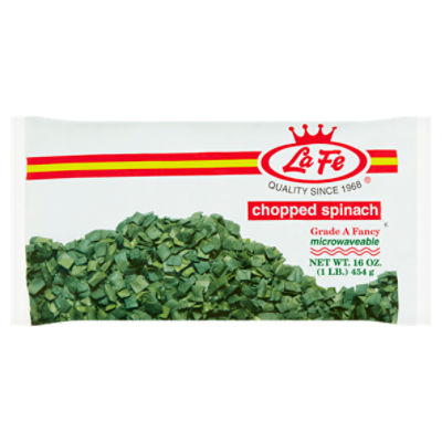 La Fe Chopped, Spinach