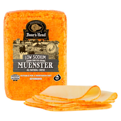 Boar's Head Low Sodium Muenster Cheese Fairway