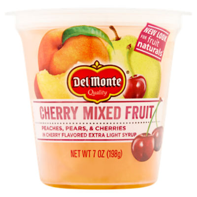 Del Monte Fruit Naturals Cherry Mixed Fruit, 7 oz