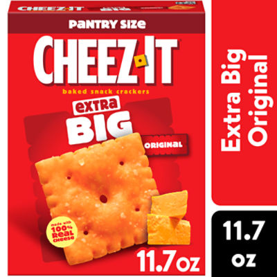 CheezIt Original Extra Big Cheese Crackers, 11.7 oz The Fresh Grocer