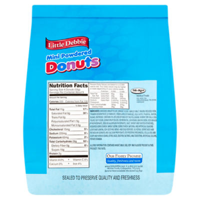 Little Debbie Mini Powdered Donuts Nutrition Facts Besto Blog