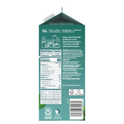 Silk Organic Soy Milk Nutrition Facts Besto Blog