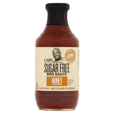 G Hughes Smokehouse Sugar Free Honey Flavored BBQ Sauce, 18 oz ShopRite