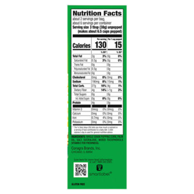 Kettle Corn Nutrition Facts Orville Besto Blog