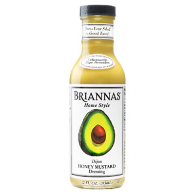 Briannas Home Style Dijon Honey Mustard Dressing, 12 fl oz Fairway