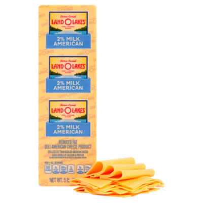 Land O Lakes 2 Yellow American Cheese, 1 Pound ShopRite