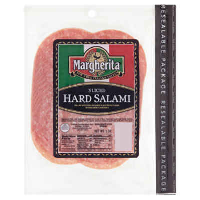 Margherita Sliced Hard Salami, 5 oz ShopRite