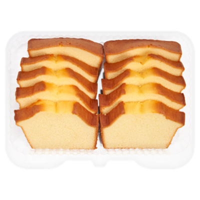 Sliced Plain Butter Pound Cake The Fresh Grocer