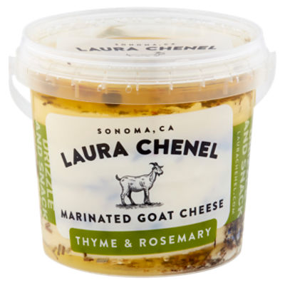 Laura Chenel Thyme & Rosemary Marinated Goat Cheese, 6.2 oz