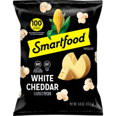 Smartfood Popcorn, White Cheddar Flavored, 5/8 Oz Price Rite