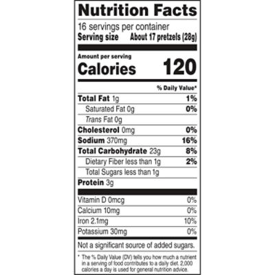 Rold Gold Classic Style Tiny Twists Pretzels Nutrition Facts Besto Blog