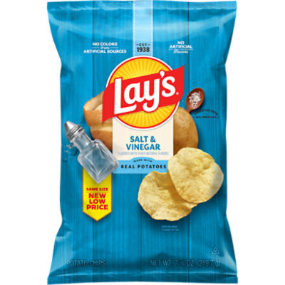 Lay's Salt & Vinegar Flavored, Potato Chips